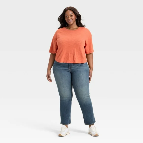 Universal Thread High Rise Slim Straight Jeans Size 18 Dark Denim Wash - Picture 12 of 12